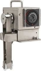 Abanaki - 6" Reach, 1 GPH Oil Removal Capacity, 115/220 Max Volt Rating, 60 Hz, Belt Oil Skimmer - Flat Belt - Exact Tooling