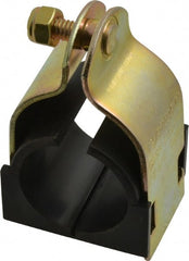 ZSI - 1-3/8" Pipe, Tube Clamp with Cushion - Dichromate - Exact Tooling