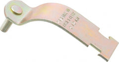 ZSI - 2-1/8" Pipe, Tube Clamp with Cushion - Dichromate - Exact Tooling