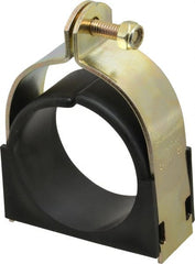 ZSI - 2-7/8" Pipe, Tube Clamp with Cushion - Dichromate - Exact Tooling
