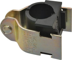 ZSI - 3/4" Pipe," Pipe Clamp with Cushion - Dichromate - Exact Tooling