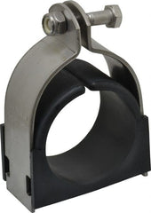 ZSI - 2" Pipe," Pipe Clamp with Cushion - Exact Tooling