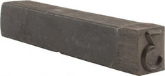 Made in USA - Number 3 Machine Made Individual Steel Stamp - 1/2" Character - Exact Tooling