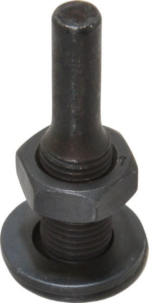 Weiler - 3/8" Arbor Hole to 1/4" Shank Diam Drive Arbor - For 3" Small Diam Wheel Brushes - Exact Tooling