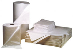 Brady SPC Sorbents - 44 Gal Capacity per Package, Oil Only Roll - 150' Long x 30" Wide, Polypropylene - Exact Tooling
