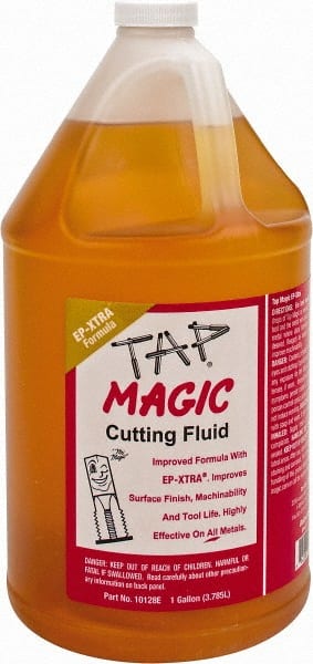 Tap Magic - Tap Magic EP-Xtra, 1 Gal Bottle Cutting & Tapping Fluid - Semisynthetic, For Boring, Broaching, Drilling, Engraving, Facing, Milling, Reaming, Sawing, Threading, Turning - Exact Tooling