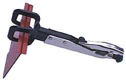 Grip-On - 9-1/4" OAL Standard Jaw Locking Welding Pliers - Exact Tooling