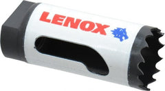 Lenox - 1" Diam, 1-1/2" Cutting Depth, Hole Saw - Bi-Metal Saw, Toothed Edge - Exact Tooling