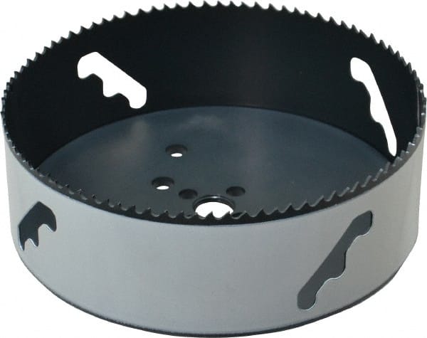 Lenox - 6" Diam, 1-1/2" Cutting Depth, Hole Saw - Bi-Metal Saw, Toothed Edge - Exact Tooling