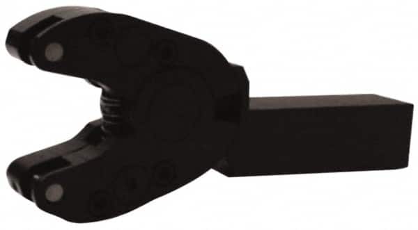Made in USA - 6.2 Inch Overall Length x 1 Inch Overall Width, 1/2 to 1.55 Inch Capacity, Right Hand Cut, Scissor and Straddle Type Knurler - 3/4 Inch Diameter, 4 Inch Shank Length x 3/4 Inch Shank Width x 3/4 Inch Shank Height, Square Shank, KP Series - Exact Tooling