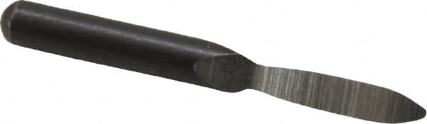 Shaviv - Bi-Directional Hand Deburring Triangular Scraper Tool - U Blade Holder, High Speed Steel Blade - Exact Tooling