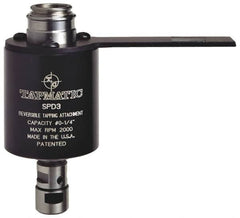 Tapmatic - Model SPD-5, No. 6 Min Tap Capacity, 1/2 Inch Max Mild Steel Tap Capacity, 7/8-20 Mount Tapping Head - 22100 (J421), 22000 (J422) Compatible, Includes Tap Clamping Wrenches and 2 collets, for CNC and Manual Machines - Exact Tooling