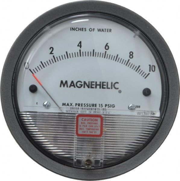 Dwyer - 15 Max psi, 2% Accuracy, NPT Thread Air Filter Kit - 1/8 Inch Thread, 10 Inch Water Column, 140°F Max - Exact Tooling