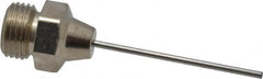 Coilhose Pneumatics - Blow Gun Needle Tip - 1/8 NPSM, 1.19" Hose Length - Exact Tooling