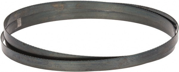 Disston - 14 TPI, 9' 6" Long x 3/4" Wide x 0.032" Thick, Welded Band Saw Blade - Carbon Steel, Toothed Edge, Raker Tooth Set, Flexible Back, Contour Cutting - Exact Tooling