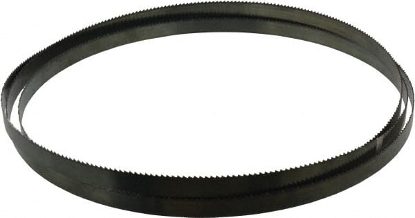 Disston - 6 TPI, 11' 6" Long x 3/4" Wide x 0.032" Thick, Welded Band Saw Blade - Carbon Steel, Toothed Edge, Raker Tooth Set, Flexible Back, Contour Cutting - Exact Tooling