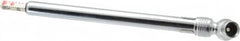 Acme - 5 to 50 psi Pencil Ball Tire Pressure Gauge - Closed Check - Exact Tooling