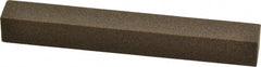 Norton - 4" Long x 1/2" Wide x 1/2" Thick, Aluminum Oxide Sharpening Stone - Square - Exact Tooling