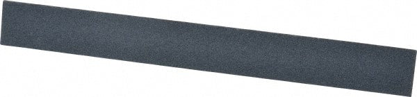 Norton - 4" Long x 1/2" Wide x 1/2" Thick, Silicon Carbide Sharpening Stone - Triangle, Fine Grade - Exact Tooling