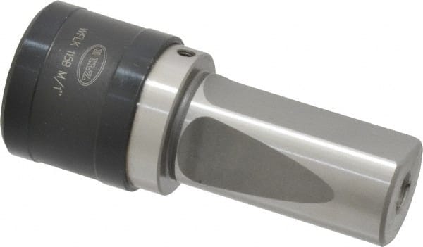 Bilz - 1" Straight Shank Diam Tension & Compression Tapping Chuck - #0 to 9/16" Tap Capacity, 40mm Projection, Size 1 Adapter, Quick Change - Exact Tooling