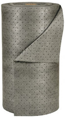 Brady SPC Sorbents - 38 Gal Capacity per Package, Universal Roll - 150' Long x 30" Wide, Gray, Polypropylene - Exact Tooling