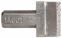 Norton - 1A-C, 7/16" Shank Diam Multi-Point Diamond Dresser - 3/4" Long x 5/16" Thick Head - Exact Tooling
