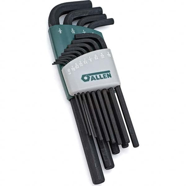 Allen - Hex Key Sets Tool Type: Hex Handle Type: L-Key Long Arm - Exact Tooling