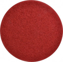 3M - Spray Buffing Pad - 13" Machine, Red Pad, Polyester - Exact Tooling