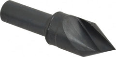 M.A. Ford - 3/4" Head Diam, 1/2" Shank Diam, 1 Flute 60° High Speed Steel Countersink - Exact Tooling