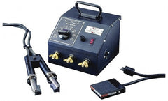 American Beauty - 120 or 220 Volt, 0 to 1,800 Watt, Resistance Soldering System - Includes Power Unit, Handpiece & Footswitch - Exact Tooling