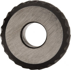 Value Collection - 3/16 Inch Face Width, 5/8 Inch Diameter, High Speed Steel Knurl Wheel Set - 7/32 Inch Hole Diameter, Beveled Face Knurl, Left and Right Hand Diagonal Pattern, Form - Exact Tooling