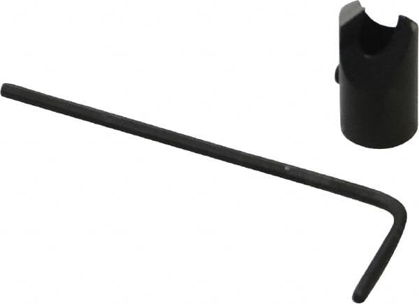 Vernon - 5/16" Cutter Diam, #21 Drill Combatibility, 1/4" Collar Thickness, Adjustable Depth Drill Countersink - Exact Tooling
