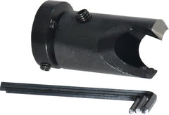 Vernon - 13/16" Cutter Diam, 37/64" Drill Compatibility, 5/16" Collar Thickness, Adjustable Depth Drill Countersink - Exact Tooling