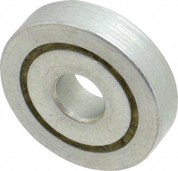 Value Collection - 5/16" Bore Diam, 1-1/16" OD, Open Unground Full Complement Radial Ball Bearing - 1/4" Wide, 1 Row, Round Bore, 484 Lb Dynamic Capacity - Exact Tooling