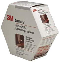 3M - 15' Long Clear Polyethylene Reusable Cable Tie - 18 Lb Tensile Strength - Exact Tooling