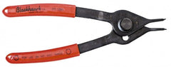 Blackhawk by Proto - Plastic Cushion Smooth Retaining Ring Pliers - No. of Position 2, Features Standard - Exact Tooling