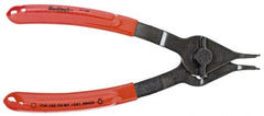 Blackhawk by Proto - Plastic Cushion Smooth Retaining Ring Pliers - No. of Position 2, Features Standard - Exact Tooling