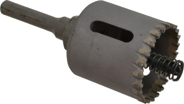 Relton - 2-1/2" Diam, 2" Cutting Depth, Toothed Edge Hole Saw - Exact Tooling