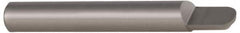 Accupro - 1/2" Shank Diam, 2" OAL, 1/2" Cut Diam, Ball Engraving Cutter - 9/16" LOC, 1 Flute, Right Hand Cut, Micrograin Solid Carbide, Uncoated - Exact Tooling