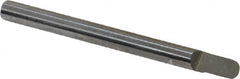Accupro - 1/8" Shank Diam, 1-1/2" OAL, 1/8" Cut Diam, Ball Engraving Cutter - 3/16" LOC, 1 Flute, Right Hand Cut, Micrograin Solid Carbide, Uncoated - Exact Tooling