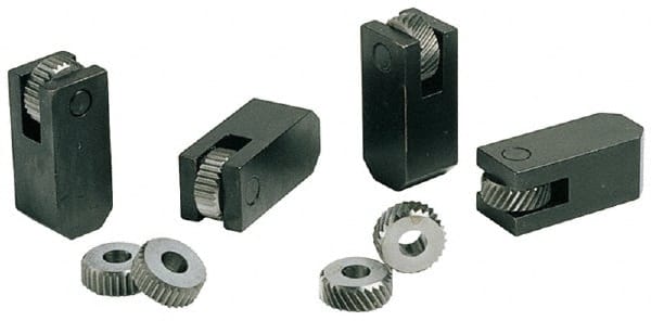 SPI - Knurl Carrier Blocks (Heads); Carrier Block Head Type: Clamp-Type Knurler Carrier Block ; Knurl Series: GK ; Number of Knurls Held: 1 ; Overall Width (Inch): 5/8 ; Overall Height (Inch): 5/8 ; Overall Length (Inch): 1-1/2 - Exact Tooling