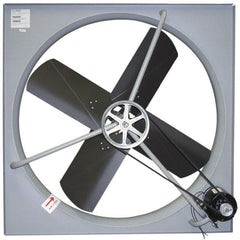TPI - 48" Blade, 1 hp, 21,500 Max CFM, Exhaust Fan - 15 Amps, 115 Volts, 1 Speed - Exact Tooling