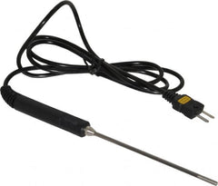 Extech - -40 to 842°F Dual Input Digital Thermometer - Stainless Steel - Exact Tooling
