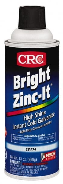 CRC - 16 oz Zinc Cold Galvanizing Compound - Comes in Aerosol - Exact Tooling