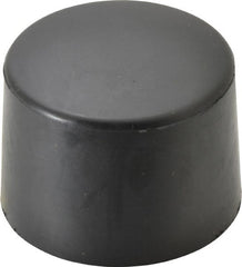 Vaughan Bushnell - 2" Face Diam, Grade Soft, Black Soft Face Hammer Tip - Rubber - Exact Tooling