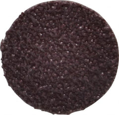 3M - 3/4" Diam, 60 Grit Aluminum Oxide Adhesive PSA Disc - Medium Grade, X Weighted Cloth Backing, For Bench Top Motors, Random Orbital Sanders - Exact Tooling