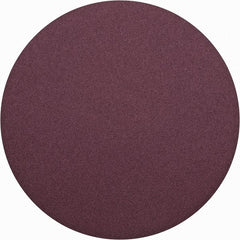 3M - 24" Diam, 50 Grit Aluminum Oxide Adhesive PSA Disc - Coarse Grade, X Weighted Cloth Backing, For Bench Top Motors, Random Orbital Sanders - Exact Tooling