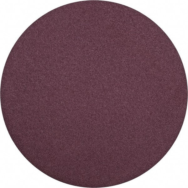 3M - 30" Diam, 36 Grit Aluminum Oxide Adhesive PSA Disc - Very Coarse Grade, X Weighted Cloth Backing, For Bench Top Motors, Random Orbital Sanders - Exact Tooling