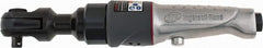 Ingersoll-Rand - 3/8" Drive, 220 RPM, 70 Ft/Lb Torque Ratchet Wrench - Inline Handle, 4 CFM, 1/4" NPTF Inlet - Exact Tooling