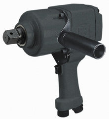 Ingersoll-Rand - 1" Drive, 3,500 RPM, 2,000 Ft/Lb Torque Impact Wrench - Pistol Grip Handle, 810 IPM, 64 CFM, 1/2" NPTF Inlet - Exact Tooling